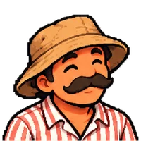 Clint, in his bucket hat and sunglasses.